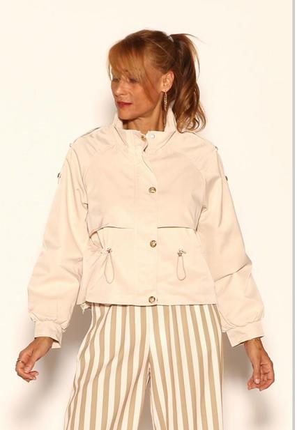 Blazer corta con encaje Lemaille 26143