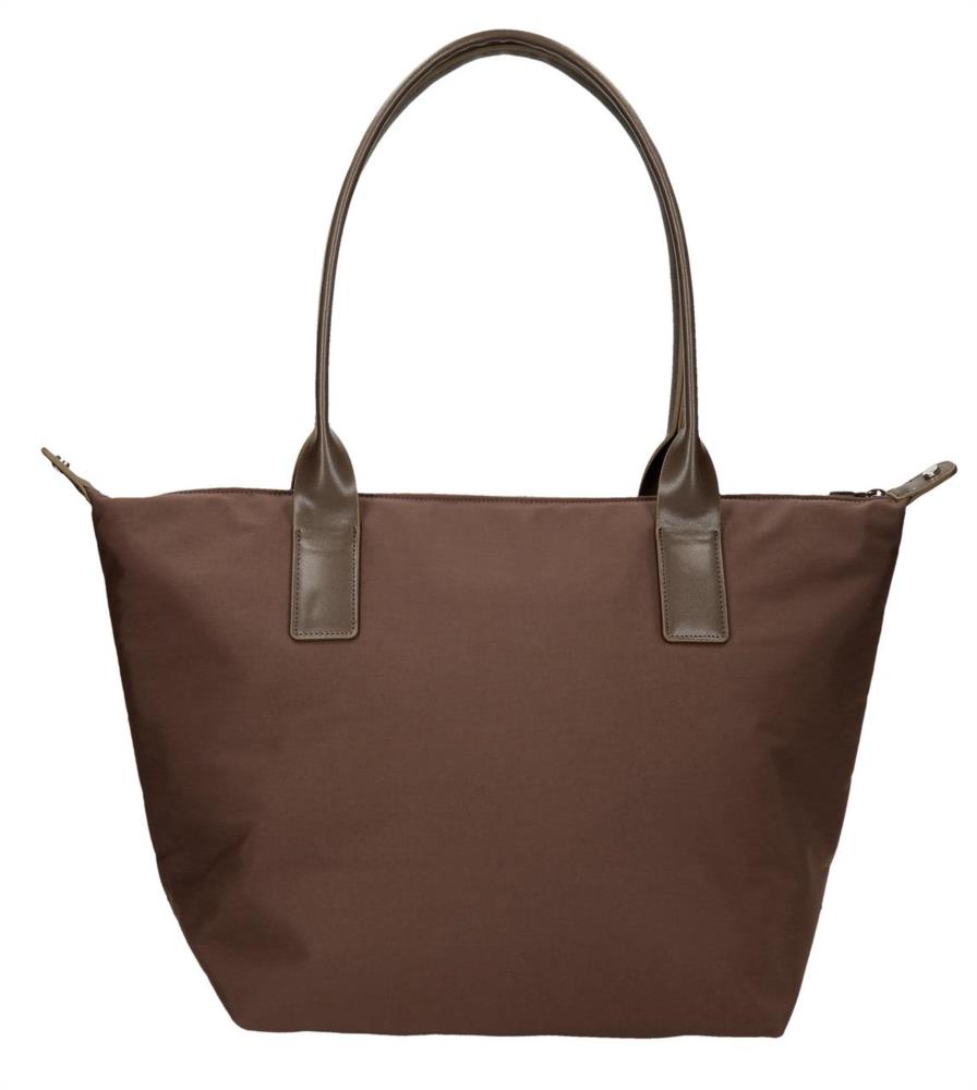 Bolso tote Grande nylon Longchamp Movon Marron trasera