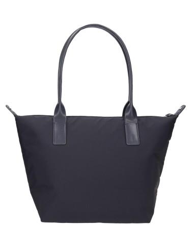 Bolso tote Grande nylon Longchamp Movom marino trasera