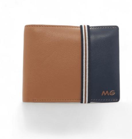 Billetero americano con monedero goma rayas Manuel Gallardo 4000153 Naron