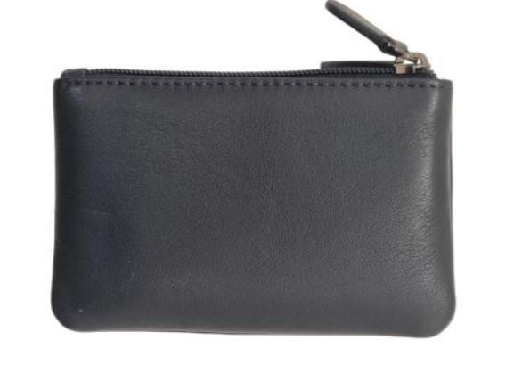 Monedero con tarjetero y puntal Manuel Gallardo 4005034 Tenerife negro trasera