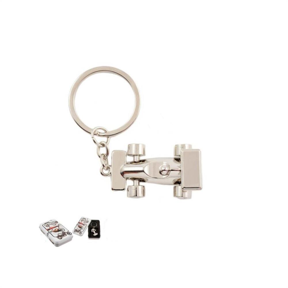 Llavero formula 1 cromado