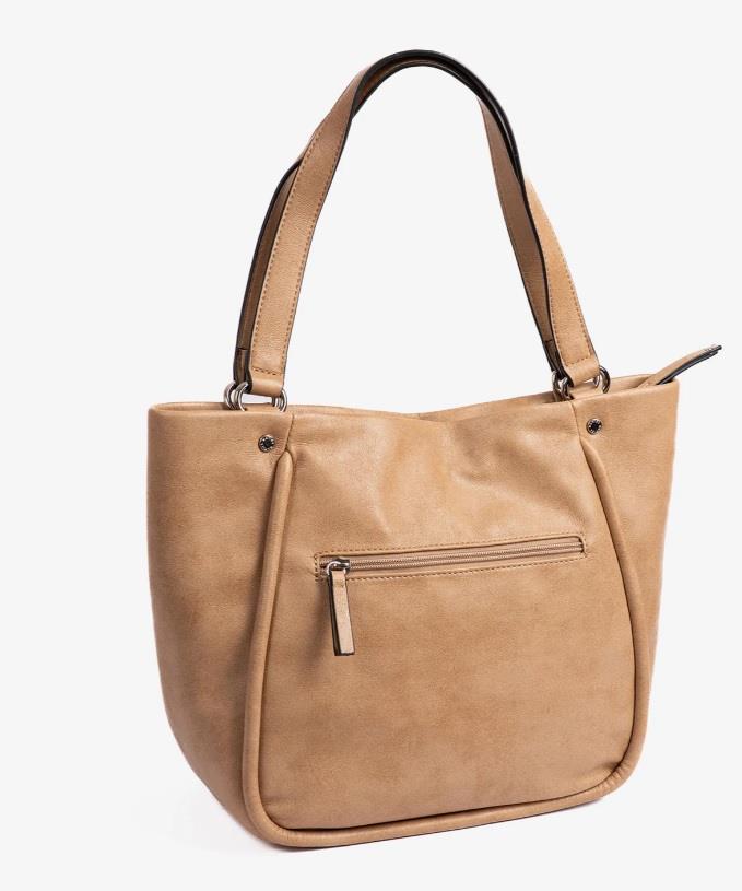 Bolso paquetero frontal punteado Matties 21065 Mellow cuero trasera