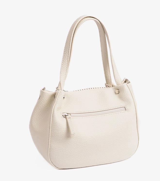 Bolso bombonera con calado frontal Matties 21062 Teckel beige trasera